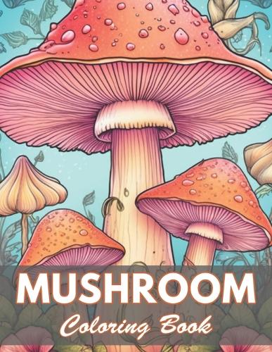 Mushroom Coloring Book For Adults