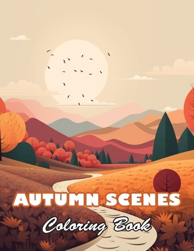 Autumn Scenes Coloring Book