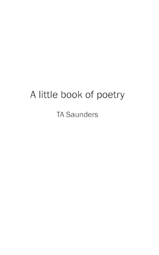 A little book of poetry