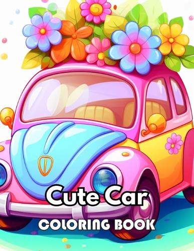 Cute Car Coloring Book
