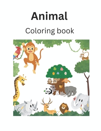Animal coloring book