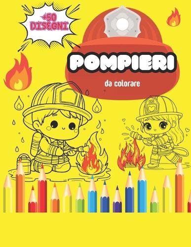 Pompieri da colorare