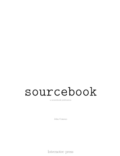 sourcebook