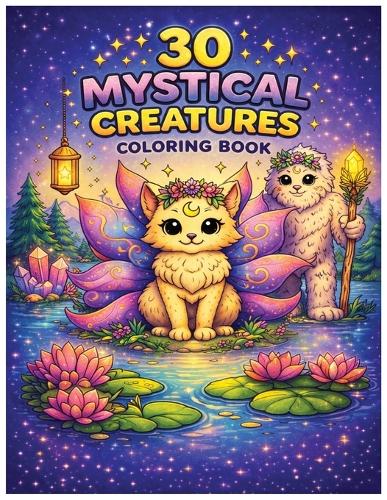 Mystical Creatures Coloring Book