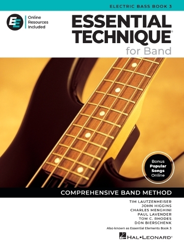 Essential Elements for Band - Electric Bass Book 3