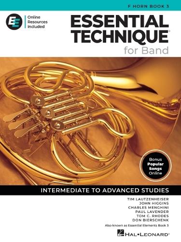 Essential Elements for Band - F Horn Book 3