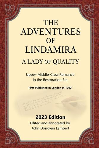 The Adventures of Lindamira, A Lady of Quality