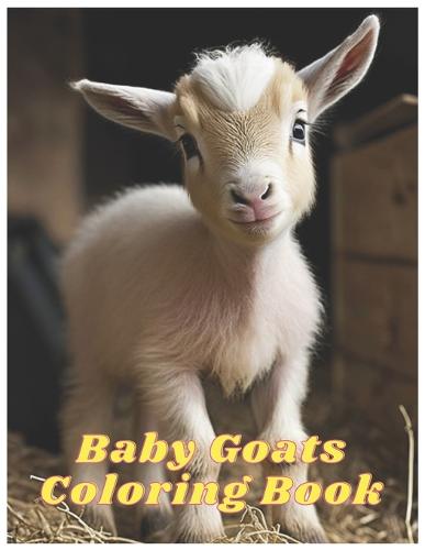 Baby Goat Coloring Book for Kids