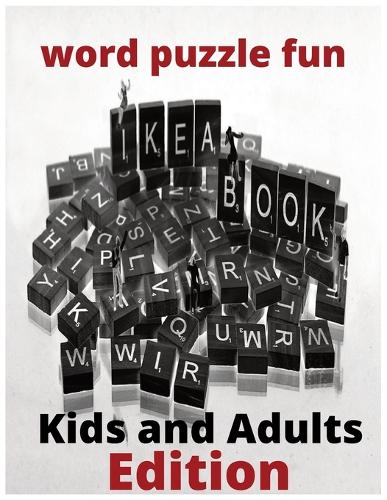 Word puzzle fun book for kids and adults