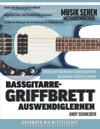 Bassgitarre-Griffbrett Auswendiglernen