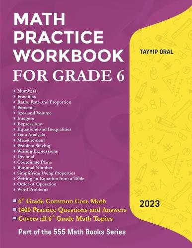 Math Practice Workbook For Grade 6