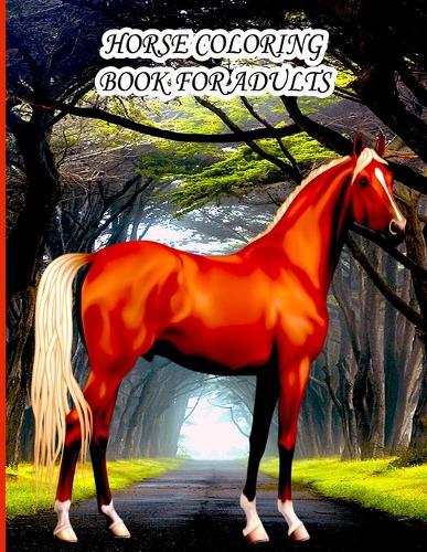 Horse Coloring Book for Adults