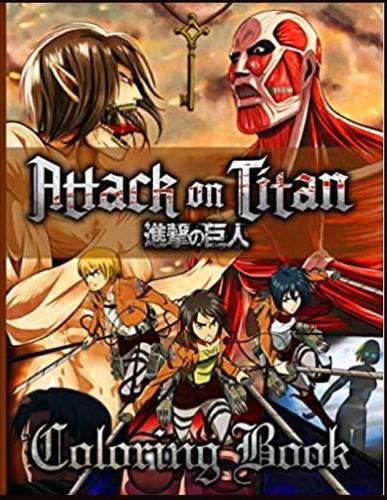Attack On Titan Coloring Book