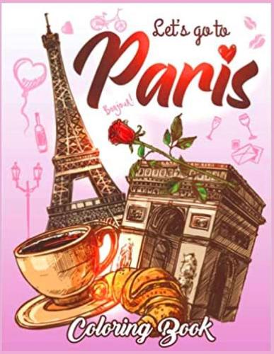 Paris coloring booK