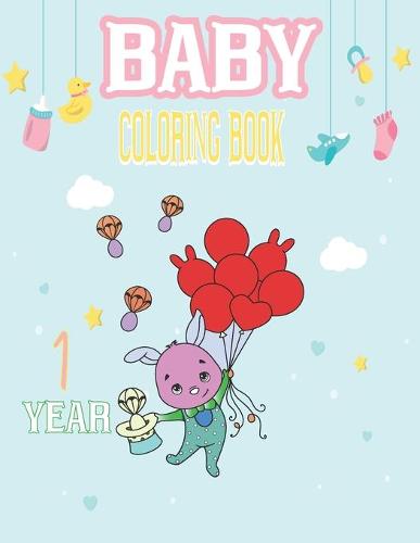 baby coloring book 1 year