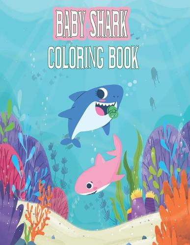 Baby shark coloring book