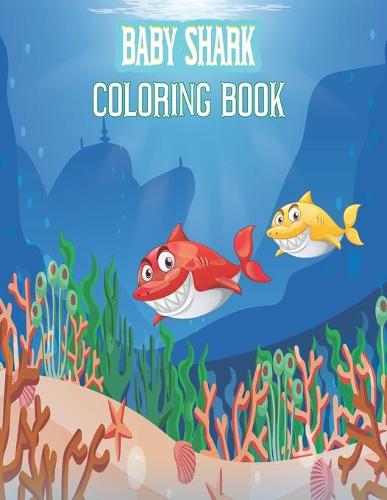 Baby shark coloring book