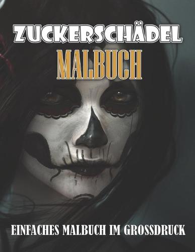 Zuckerschadel Malbuch