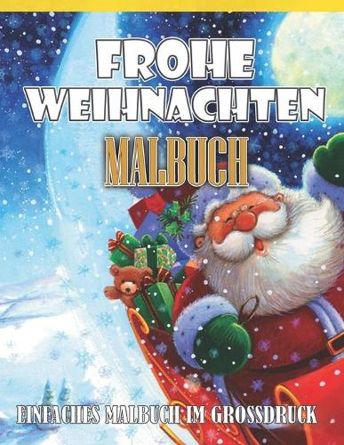 Frohe Weihnachten Malbuch fur Kinder