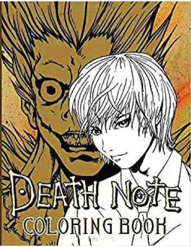 death note coloring book