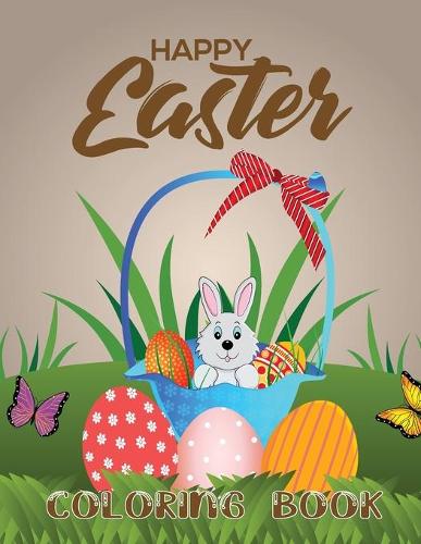 Happy Easter Coloring Book