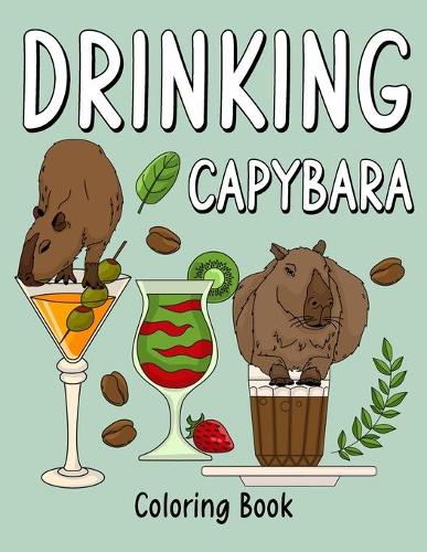 Drinking Capybara