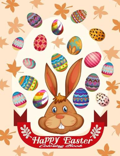 Happy Easter coloring book