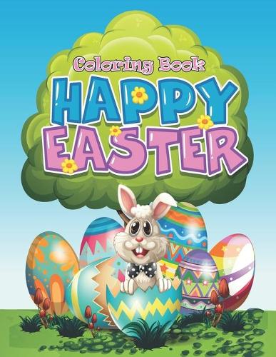 Happy Easter coloring book