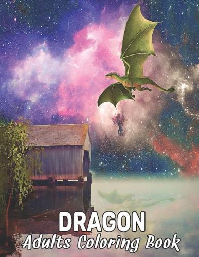 Dragon Adults Coloring Book