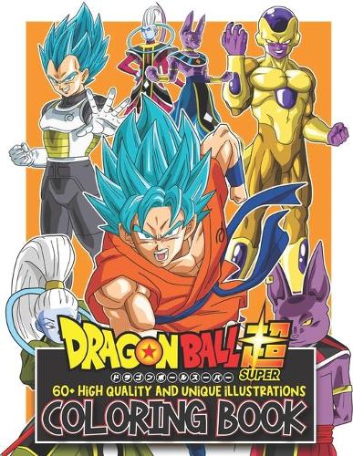 Dragon Ball Super Coloring Book