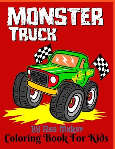 Monster Truck Coloring Book for Kids