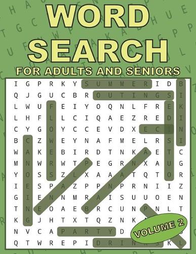 Word Search For Adults and Seniors