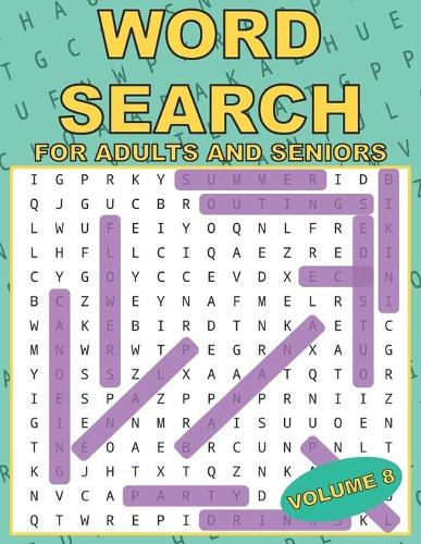 Word Search For Adults and Seniors