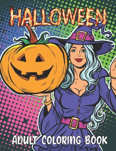 Halloween Coloring Book for Adults