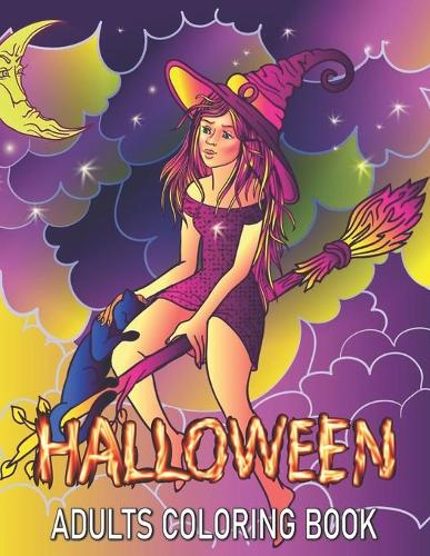 Halloween Coloring Book for Adults
