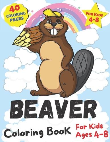 Beaver colouring Book