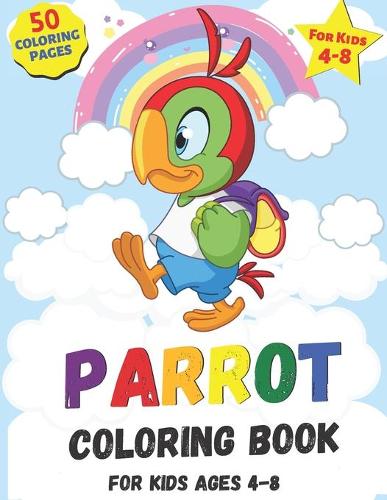 Parrot colouring Book