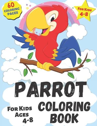 Parrot colouring Book