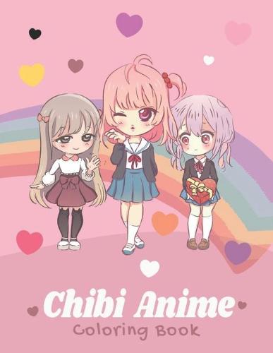 chibi anime coloring book