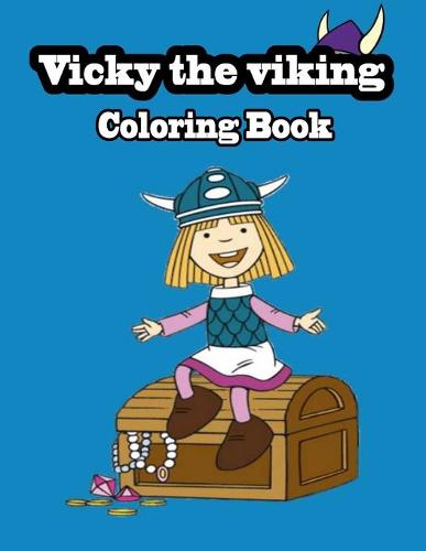 Vicky the viking coloring book