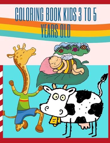 coloring book kids 3 to 5 years old