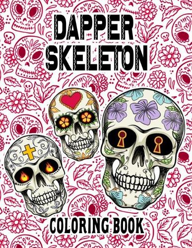 Dapper Skeleton Coloring Book