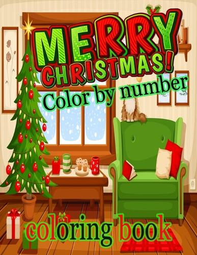 Christmas Color By Number Coloring Book