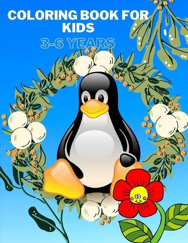 Coloring book for kids 3-6 years