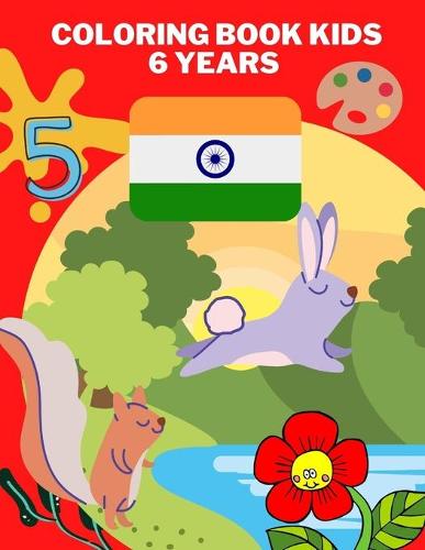 coloring book kids 6 years