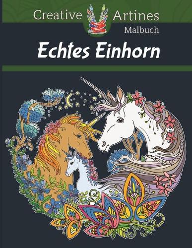 Echtes Einhorn Malbuch