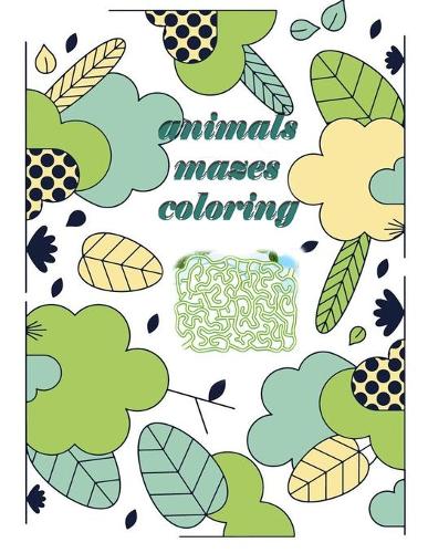 animals mazes coloring