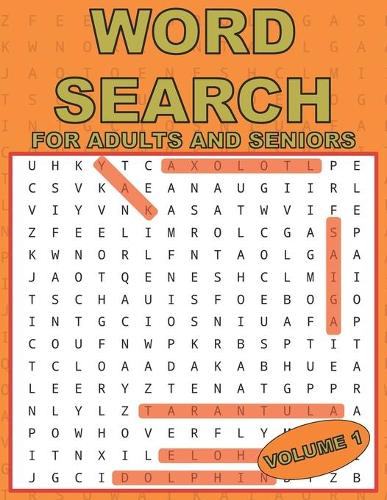 Word Search For Adults and Seniors