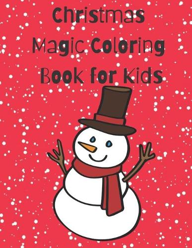 Christmas magic coloring book for kids