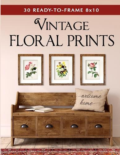 30 Ready to Frame 8x10 Vintage Floral Prints